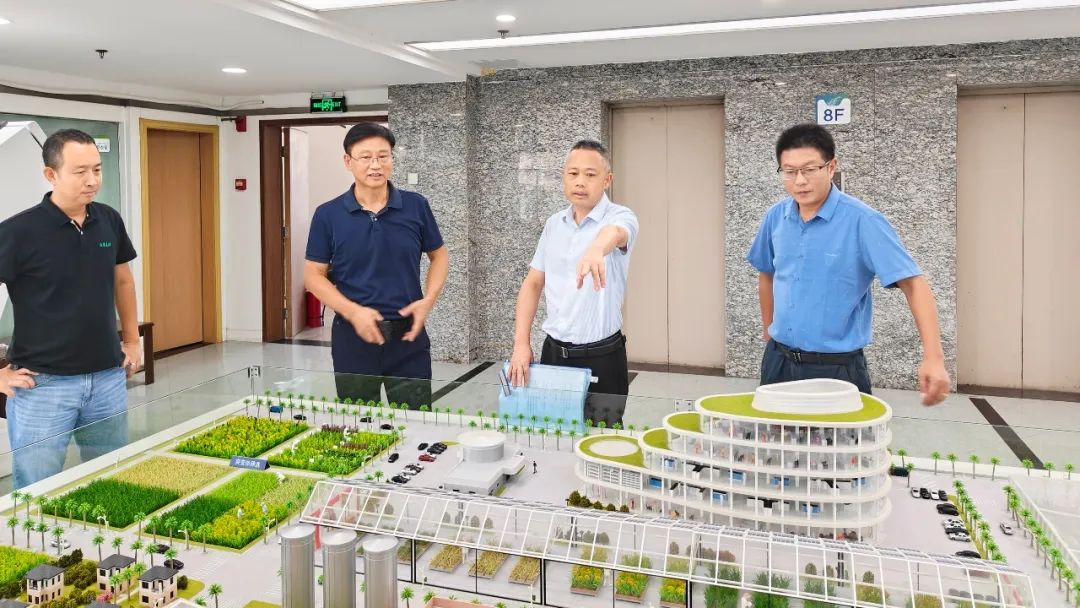 海南省農(nóng)業(yè)農(nóng)村廳種業(yè)管理處郭烈鐘處長一行考察調(diào)研波蓮生物